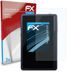 atFoliX FX-Clear Schutzfolie für Pioneer XDP-02U