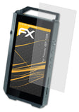 Panzerfolie atFoliX kompatibel mit Pioneer XDP-100R, entspiegelnde und stoßdämpfende FX (3X)
