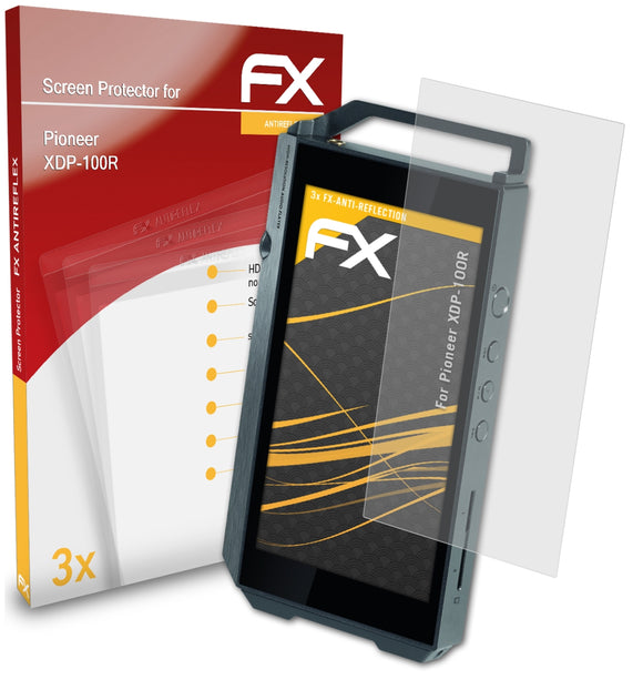 atFoliX FX-Antireflex Displayschutzfolie für Pioneer XDP-100R