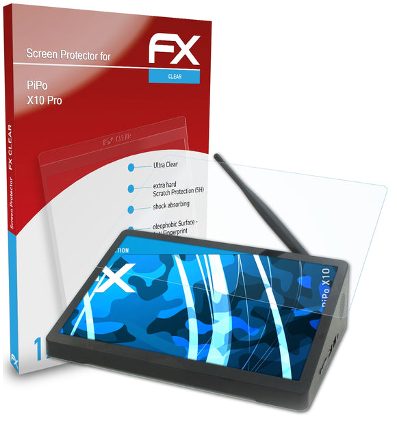 atFoliX FX-Clear Schutzfolie für PiPo X10 Pro