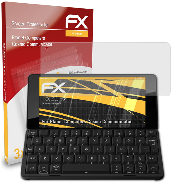 atFoliX FX-Antireflex Displayschutzfolie für Planet Computers Cosmo Communicator