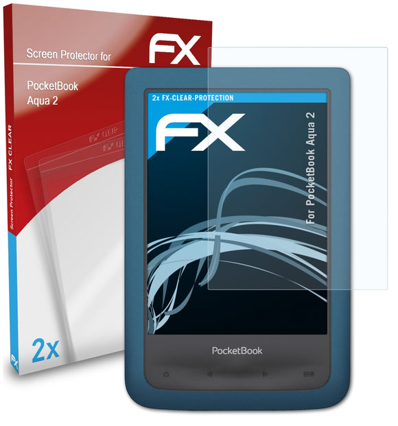 atFoliX FX-Clear Schutzfolie für PocketBook Aqua 2