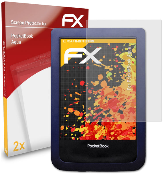 atFoliX FX-Antireflex Displayschutzfolie für PocketBook Aqua