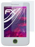 Glasfolie atFoliX kompatibel mit PocketBook Basic 2, 9H Hybrid-Glass FX