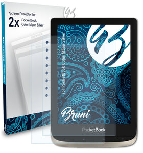 Bruni Basics-Clear Displayschutzfolie für PocketBook Color Moon Silver