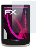 Glasfolie atFoliX kompatibel mit PocketBook Color Moon Silver, 9H Hybrid-Glass FX