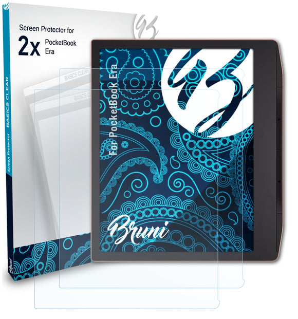 Bruni Basics-Clear Displayschutzfolie für PocketBook Era