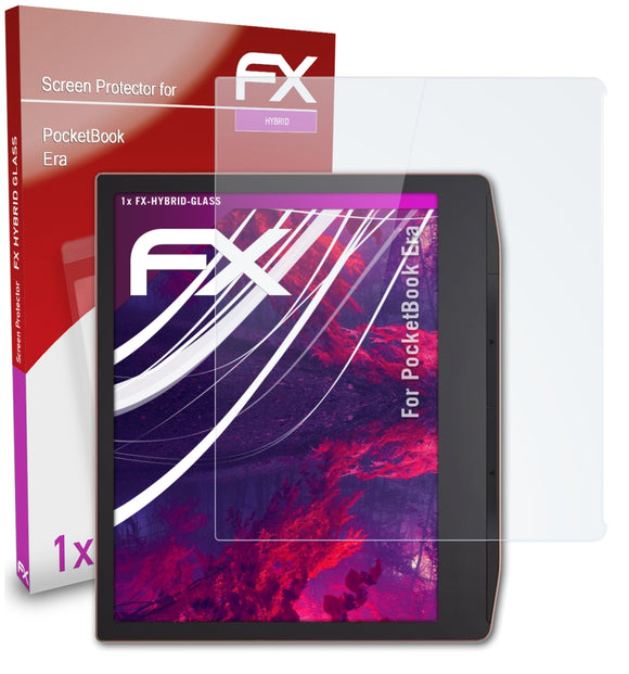 atFoliX FX-Hybrid-Glass Panzerglasfolie für PocketBook Era