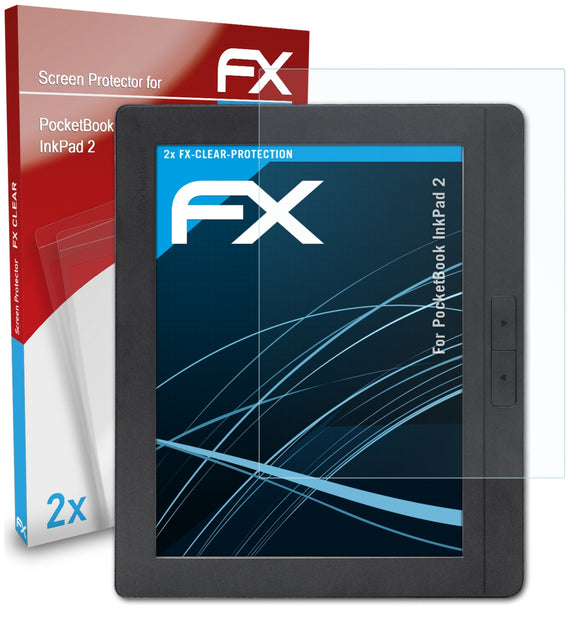 atFoliX FX-Clear Schutzfolie für PocketBook InkPad 2