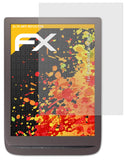 Panzerfolie atFoliX kompatibel mit PocketBook InkPad 3, entspiegelnde und stoßdämpfende FX (2X)