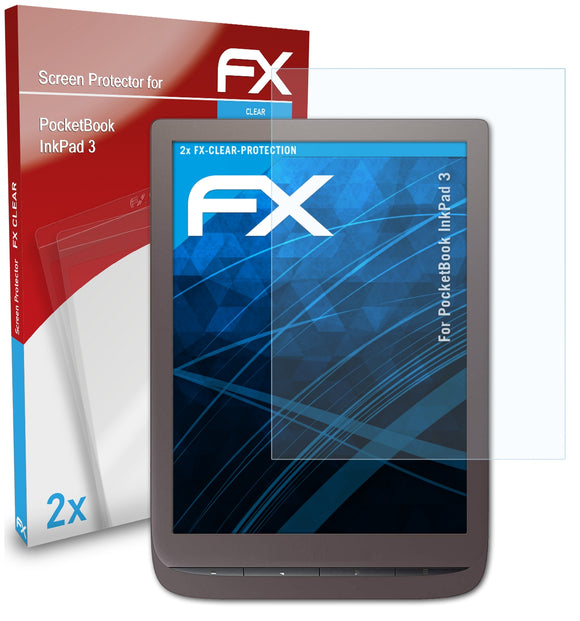 atFoliX FX-Clear Schutzfolie für PocketBook InkPad 3