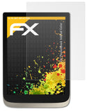Panzerfolie atFoliX kompatibel mit PocketBook InkPad Color, entspiegelnde und stoßdämpfende FX (2X)
