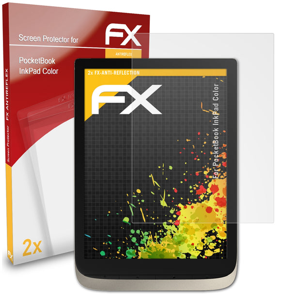 atFoliX FX-Antireflex Displayschutzfolie für PocketBook InkPad Color