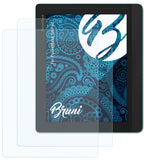 Schutzfolie Bruni kompatibel mit PocketBook InkPad, glasklare (2X)