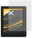 Panzerfolie atFoliX kompatibel mit PocketBook InkPad, entspiegelnde und stoßdämpfende FX (2X)