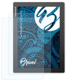 Schutzfolie Bruni kompatibel mit PocketBook InkPad Lite, glasklare (2X)