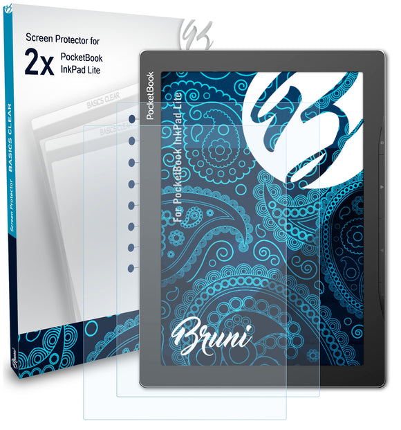 Bruni Basics-Clear Displayschutzfolie für PocketBook InkPad Lite