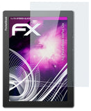 Glasfolie atFoliX kompatibel mit PocketBook InkPad Lite, 9H Hybrid-Glass FX