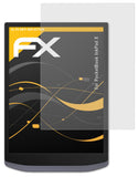 Panzerfolie atFoliX kompatibel mit PocketBook InkPad X, entspiegelnde und stoßdämpfende FX (2X)