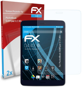 atFoliX FX-Clear Schutzfolie für PocketBook SURFpad 3 (7,85)