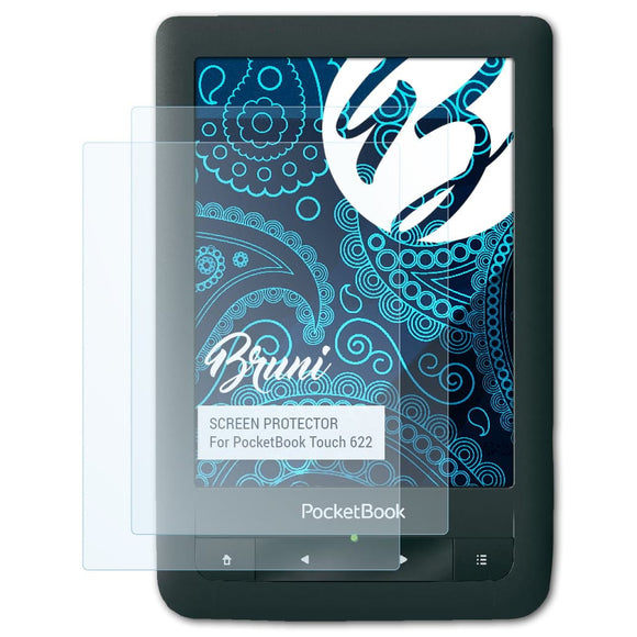 Bruni Basics-Clear Displayschutzfolie für PocketBook Touch 622