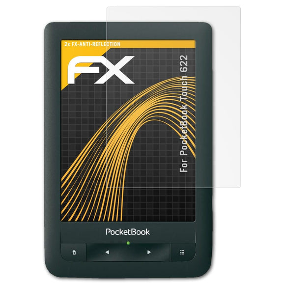 atFoliX FX-Antireflex Displayschutzfolie für PocketBook Touch 622