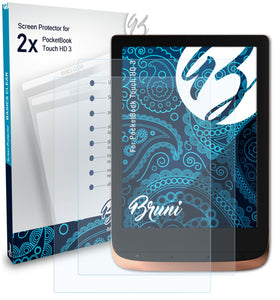 Bruni Basics-Clear Displayschutzfolie für PocketBook Touch HD 3