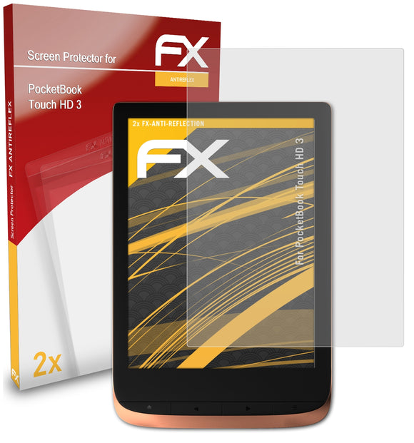 atFoliX FX-Antireflex Displayschutzfolie für PocketBook Touch HD 3
