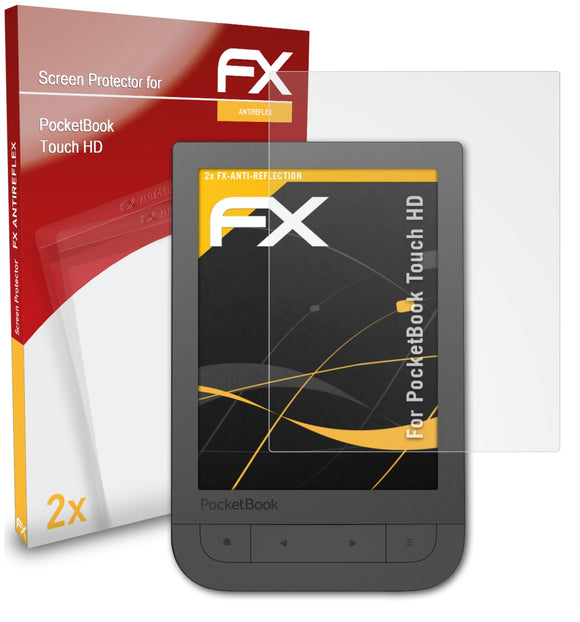 atFoliX FX-Antireflex Displayschutzfolie für PocketBook Touch HD