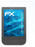Schutzfolie atFoliX kompatibel mit PocketBook Touch HD, ultraklare FX (2X)