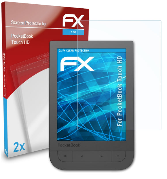 atFoliX FX-Clear Schutzfolie für PocketBook Touch HD