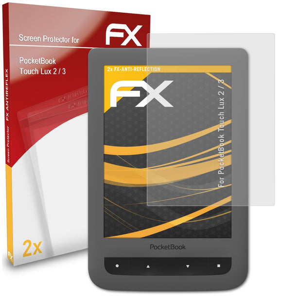 atFoliX FX-Antireflex Displayschutzfolie für PocketBook Touch Lux 2 / 3