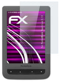 Glasfolie atFoliX kompatibel mit PocketBook Touch Lux 2 / 3, 9H Hybrid-Glass FX