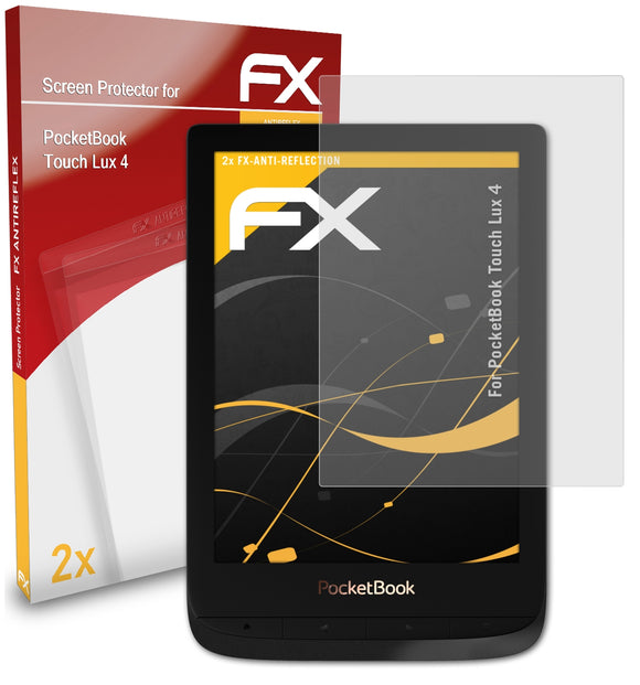 atFoliX FX-Antireflex Displayschutzfolie für PocketBook Touch Lux 4