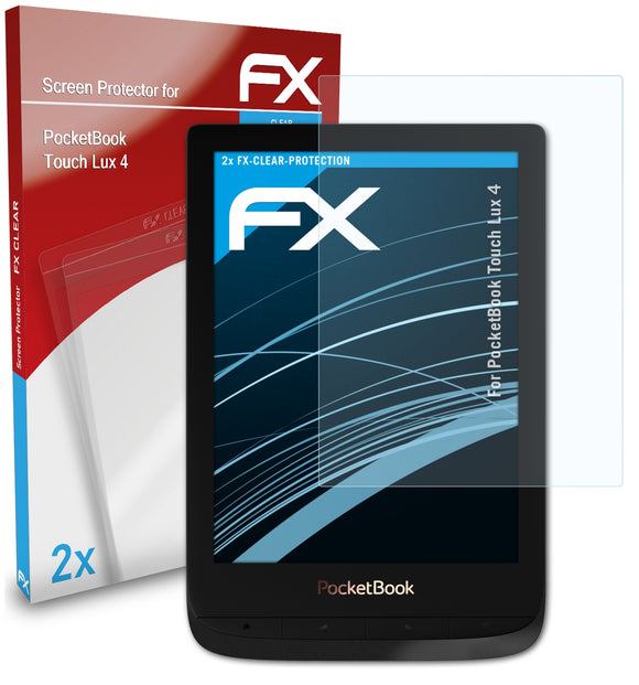 atFoliX FX-Clear Schutzfolie für PocketBook Touch Lux 4