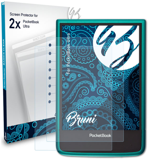 Bruni Basics-Clear Displayschutzfolie für PocketBook Ultra