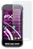 Glasfolie atFoliX kompatibel mit Point Mobile PM45, 9H Hybrid-Glass FX
