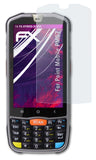 Glasfolie atFoliX kompatibel mit Point Mobile PM67, 9H Hybrid-Glass FX