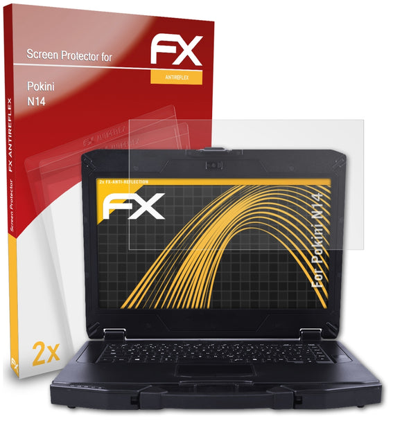 atFoliX FX-Antireflex Displayschutzfolie für Pokini N14