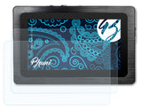 Schutzfolie Bruni kompatibel mit Pokini Panel-PC 10.1 Inch, glasklare (2X)
