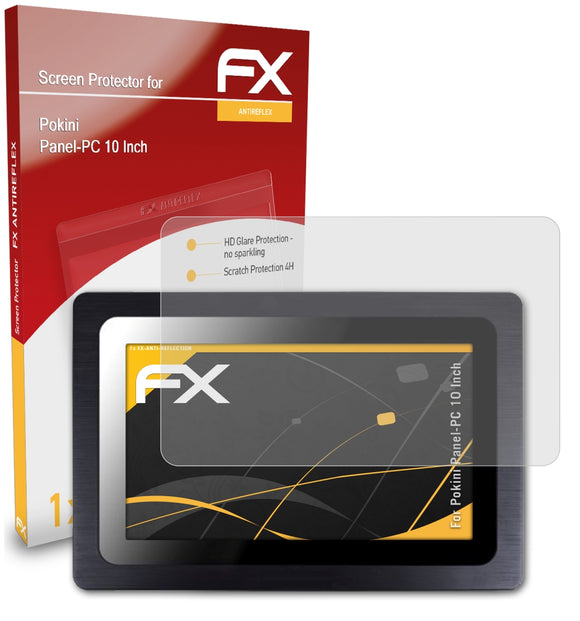 atFoliX FX-Antireflex Displayschutzfolie für Pokini Panel-PC 10 Inch