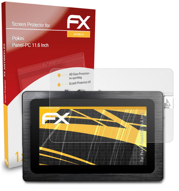 atFoliX FX-Antireflex Displayschutzfolie für Pokini Panel-PC 11.6 Inch