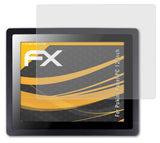 Panzerfolie atFoliX kompatibel mit Pokini Panel-PC 12 Inch, entspiegelnde und stoßdämpfende FX
