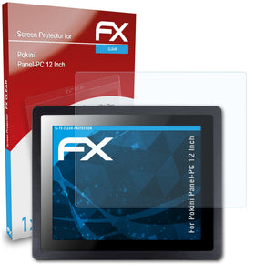 atFoliX FX-Clear Schutzfolie für Pokini Panel-PC 12 Inch