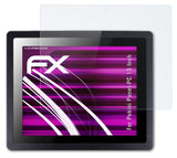 Glasfolie atFoliX kompatibel mit Pokini Panel-PC 15 Inch, 9H Hybrid-Glass FX