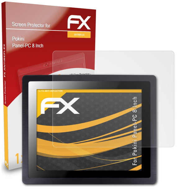 atFoliX FX-Antireflex Displayschutzfolie für Pokini Panel-PC 8 Inch