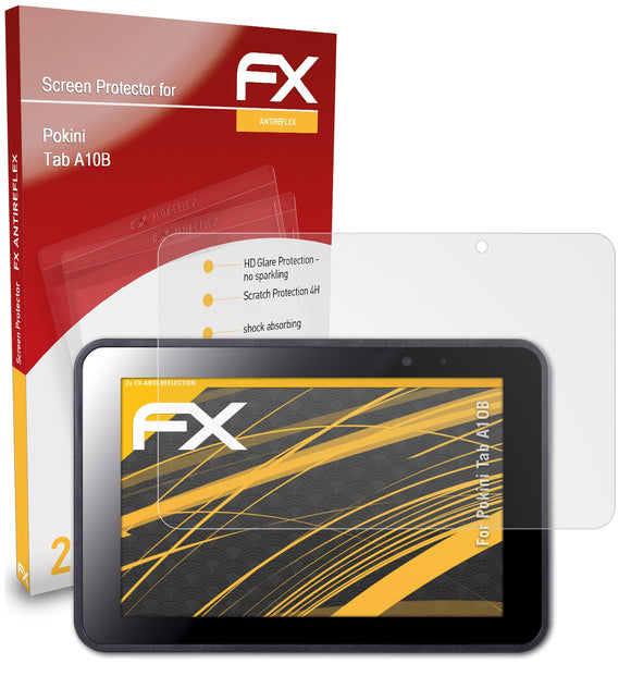 atFoliX FX-Antireflex Displayschutzfolie für Pokini Tab A10B