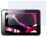 Glasfolie atFoliX kompatibel mit Pokini Tab A8B, 9H Hybrid-Glass FX