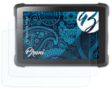 Schutzfolie Bruni kompatibel mit Pokini Tab FS10-A, glasklare (2X)