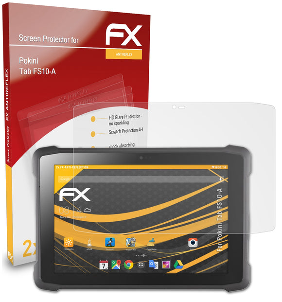 atFoliX FX-Antireflex Displayschutzfolie für Pokini Tab FS10-A